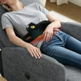 thumbnail image 5 of Cuddly USB Heated Cat Pillow with Warm Compress for Soothing Comfort and Relaxation at Home or Gentle Heat, 5 of 8