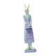 thumbnail image 3 of Figura de conejo de resina, decoración de conejo de Pascua, artesanías, adorable estatua decorativa de hecha a mano, adorno de escritorio para oficina elegante, 3 of 9