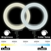 Artograph 16 LED Selfie Ring Light with Tripod Stand and Phone Clamp