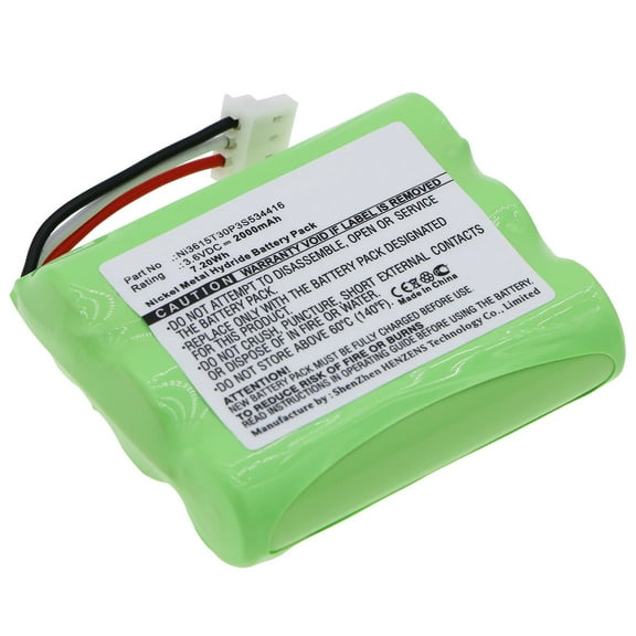 Batteries N Accessories BNA-WB-H390 Cordless Phones Battery - Ni-MH, 3.6V, 2000 mAh, Ultra High Capacity Battery - Replacement for ATT Ni3615T30P3S534416 Battery