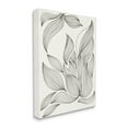 thumbnail image 3 of Stupell Industries Curved Stripes Pattern Botanical Design Graphic Art Gallery Wrapped Canvas Print Wall Art, Design by Regina Moore, 3 of 7