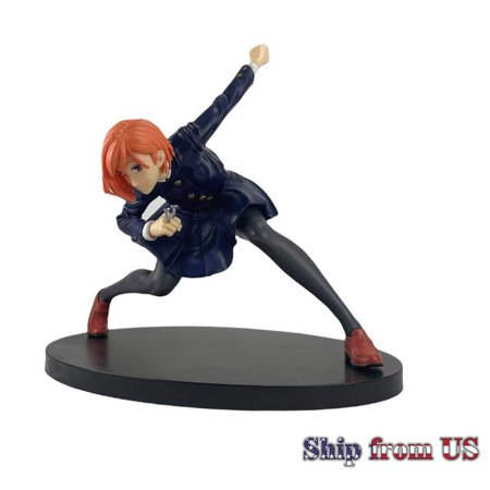 Anime Jujutsu Kaisen Nobara Kugisaki Jujutsu Sorcerers PVC 6" Action Figure Toy