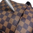 thumbnail image 6 of T.sheep Checker Cross body Purse Bag Shoulder Messenger Bag for Men and Women,with Inner Pocket ,Checkered PU Vegan Leather, Brown, 6 of 7