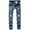 Blue, variant on Tbopshirt Pants for Men,Men's New Fashion Have Pockets Button Zipper Personality Denim Trend Jeans Sweatpants for Men