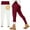 A36 Red, variant on Skinny High Rise Leggings for Women Tummy Control Yoga Pants Stretchy Compression Tights Seamless Soft Fleece Lined Thermal Winter Activewear