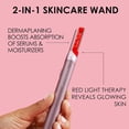 thumbnail image 4 of SKINTherapy LumeBlade Facial Dermaplane Razor with Soothing, Red Light Therapy at the Blade, Includes 2 Replacement Blades, 4 of 5