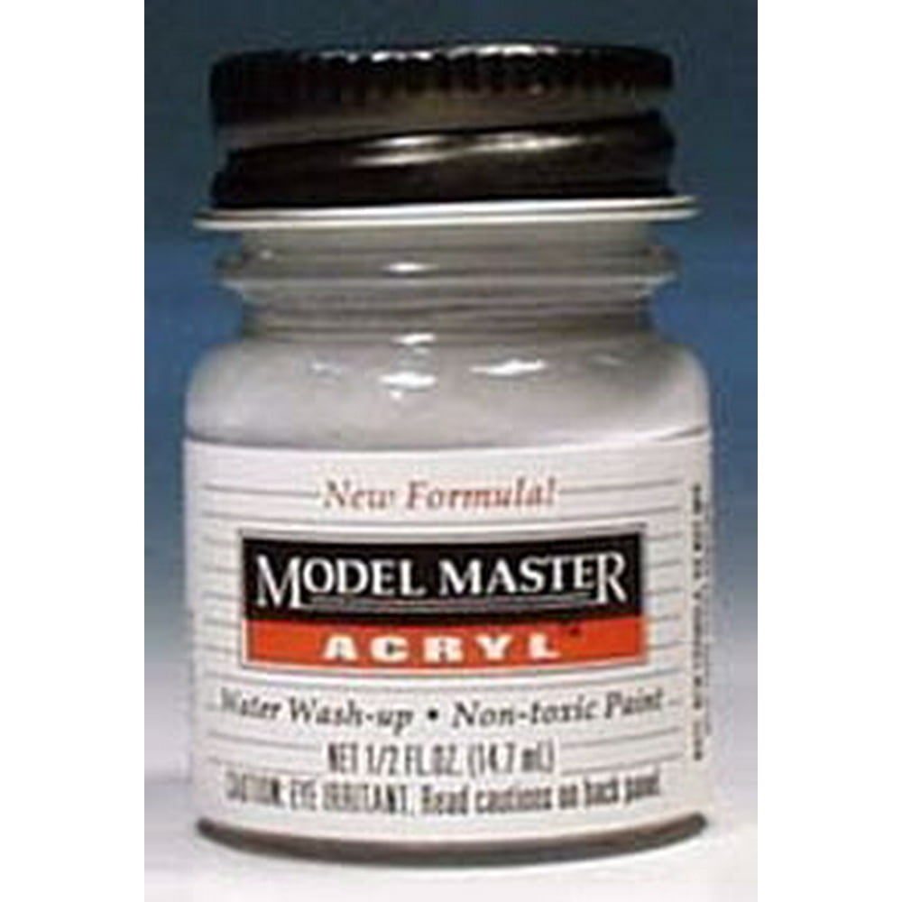 Dark Ghost Gray Testors Acrylic Plastic Model Paint