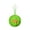 L, variant on HHBEAUTY Green Furry Christmas Balls Ornaments with Red Bow Hat Christmas Hanging Decorations Soft Faux Furry Elf Ornaments for Christmas Tree Party Home Decor