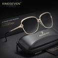 thumbnail image 5 of KINGSEVEN Alloy Frame Women's Fashionable Sunglasses Polarized Sunglasses, 5 of 5
