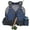 Blue, variant on Kylebooker Adjustable Breathable Unisex Fishing Vest Pack, Blue