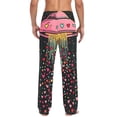 thumbnail image 4 of FORMRS Mens Pajama Pants with Pockets Soft Cotton Sleepwear Lounge Bottoms, Sizes S-2XL, UFO with Hearts Pattern, 4 of 7