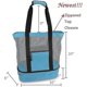 thumbnail image 5 of Bolsa de playa, bolsa de picnic, bolsa de almuerzo, bolsa de almacenamiento de malla de doble capa, bolsos de mano y bolsos de hombro_pp, azul, 5 of 5