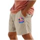 thumbnail image 1 of Pantalones Cortos para Hombre Cintura Elástica con Bolsillos Color Sólido Casual Cordón Suelto Pantalones Cortos de Ejercicio, 1 of 4
