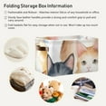 thumbnail image 6 of Cats Storage Bins Baskets With Handles Storage Box Clothes Organizer Organization Toys, 6 of 7