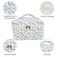thumbnail image 7 of Soda Candy Large Makeup Bag Cotton Cosmetic Bags for Travel Cute Floral Coquette Aesthetic Toiletry Bag for Women, 7 of 7
