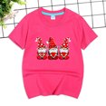 thumbnail image 4 of Godom Girls T Shirts Short Sleeve Casual Cute Blouse Kids Summer Fashion Tops Tees, 4 of 5