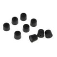 thumbnail image 4 of 10 pieces Replacements Memory Foam Earphone Tips, Tips Sponge Cap Cover For Headphone,medium 3.0mm black, 4 of 7