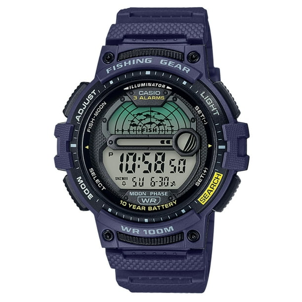 Reloj Casio Digital Fishing Gear Caballero WS-1200H-2AV Casio Casio WS-1200H-2AV
