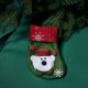 thumbnail image 4 of RV Trompeta de Navidad Calcetines de Navidad Muñeco de copo de nieve Decoración de primera fiesta grande Bolsa de regalo para niños 15 * 13 cm Sincero Electrónica, 4 of 5