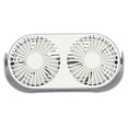thumbnail image 4 of Mini Ventilador De Escritorio, Diseño De Rejilla De Carga USB, Rotación De 360°, Ventilador Doble, Hoja De Ventilador Doble Para El Hogar Para Escritorio Para Dormitorio ANGGREK Otros, 4 of 8