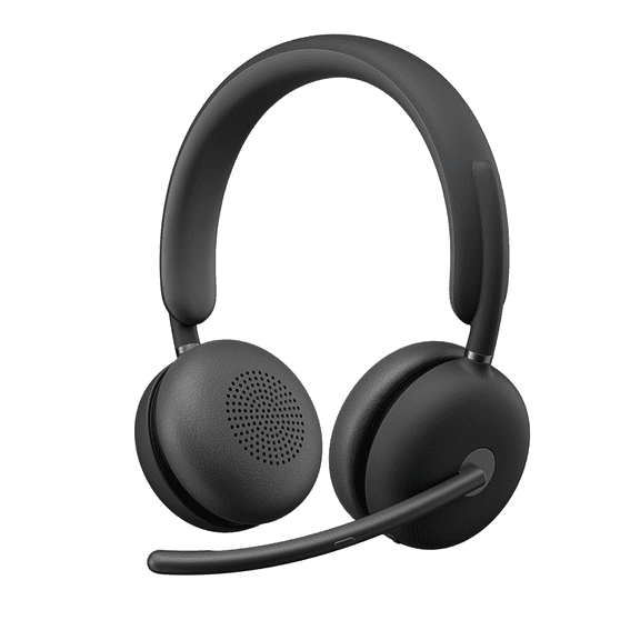 Logitech Zone 950 Premium Noise Canceling Headset with Hybrid ANC, Bluetooth, USB-C, USB-A, Certified for Zoom, Google Meet, Google Voice, Fast Pair, Graphite