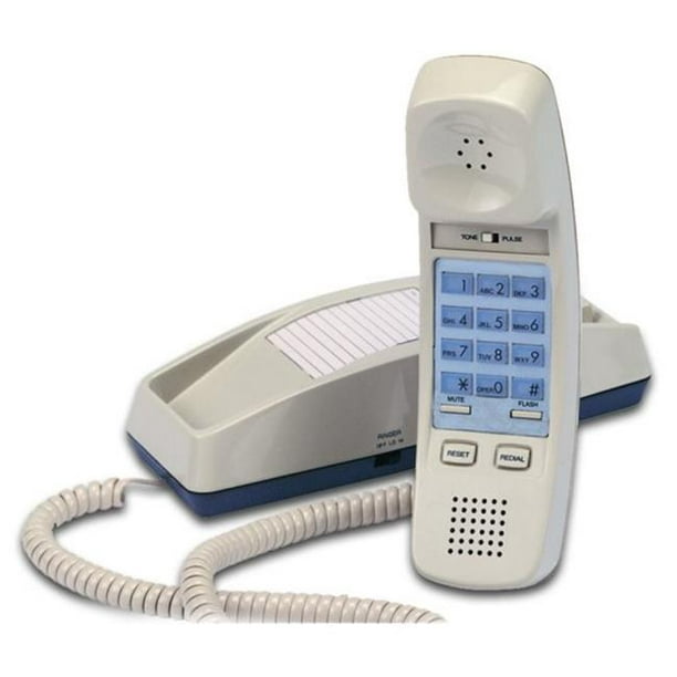 Cortelco 815044-VOE-21F Trendline Téléphone Filaire Monoligne en Frêne