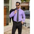 thumbnail image 3 of COOFANDY Mens Long Sleeve Business Shirts Wrinkle Free Dress Shirt Casual Button Down Shirts, 3 of 6