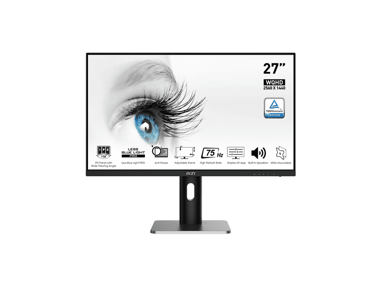 MSI 27 75 Hz IPS QHD Monitor 1ms (MPRT) / 4ms (GTG) UK | Ubuy
