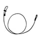 thumbnail image 2 of Correa/accesorio para caña de remo, kayak, canoa, balsa, bote de 47 pulgadas con clip de resorte negro, 2 of 7