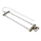 thumbnail image 1 of Cadena De Nieve Para Neumáticos, Resistencia Al Desgaste Práctica AnSilver + Cadena De Neumáticos Antideslizante Whiteti, SUV Antideslizante Para Coche ANGGREK Steel Tire Chain, 1 of 8