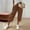 Coffee, variant on Cropped Pants Women Plus size Wide Leg Pocket Linen Blend Capri Pants Drawstring Elastic Waist Solid Color Outfit
