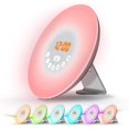 thumbnail image 1 of Radio despertador luz lámpara de noche despertador luz LED táctil, 1 of 5