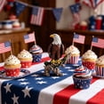 thumbnail image 6 of Cheapark 147、Bald Eagle Resin Sculpture Spread Wing Animal Statue for Office Hotel Living Room American Style Home Craft Decor, 6 of 6