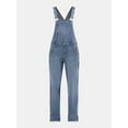 thumbnail image 2 of No Boundaries Baggy Denim Overalls, Women's, 2 of 4