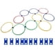 thumbnail image 2 of Sonew 10 Anillos De Juego De Salto, Aro De Abrenamiento Sensorial De Plástico Con Hebillas, Para Desarrollar La Coordinación, 2 of 7