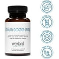 thumbnail image 6 of Weyland Brain Nutrition - Lithium Orotate 5mg, 60 Vegetarian Capsules, Lithium Supplement, 6 of 7