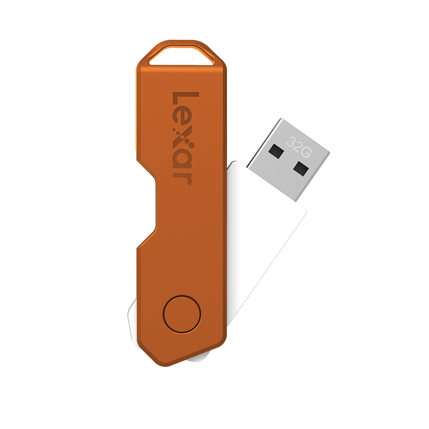 Lexar® JumpDrive® TwistTurn2 USB 2.0 Flash Drives, 32GB, Pack Of 3 Flash Drives, LJDTT2-32GABNA3