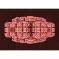 thumbnail image 1 of Ahgly Company Indoor Rectangle Patterned Cherry Red Area Rugs, 2' x 5', 1 of 6