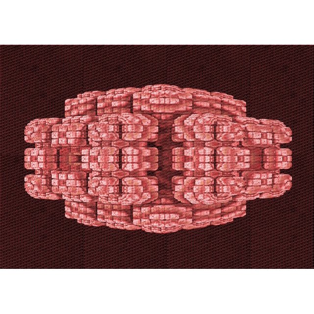 Ahgly Company Tapis d'Intérieur Lavables en Machine Rectangle Rouge Cerise Transitionnel, 2' x 5'