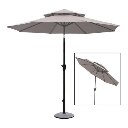 10 Ft Pagoda Style Patio Umbrella Walmart Com