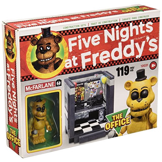 McFarlane Five Nights at Freddy's The Office Juego de construcción McFarlane Toys SG_B01JM75ZYC_US
