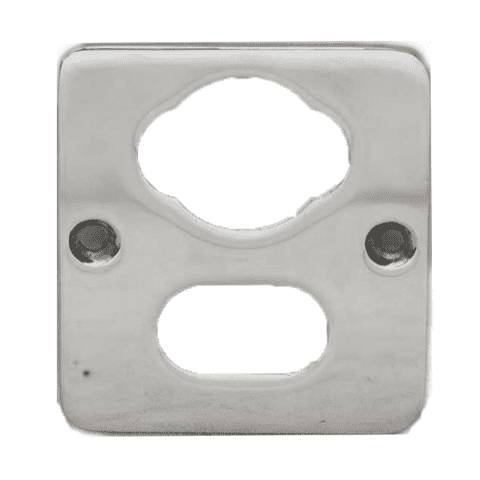 Tracker Boat Mounting Anchor Plate 204779 | 2 1/2 x 2 3/4 Inch Stainless
