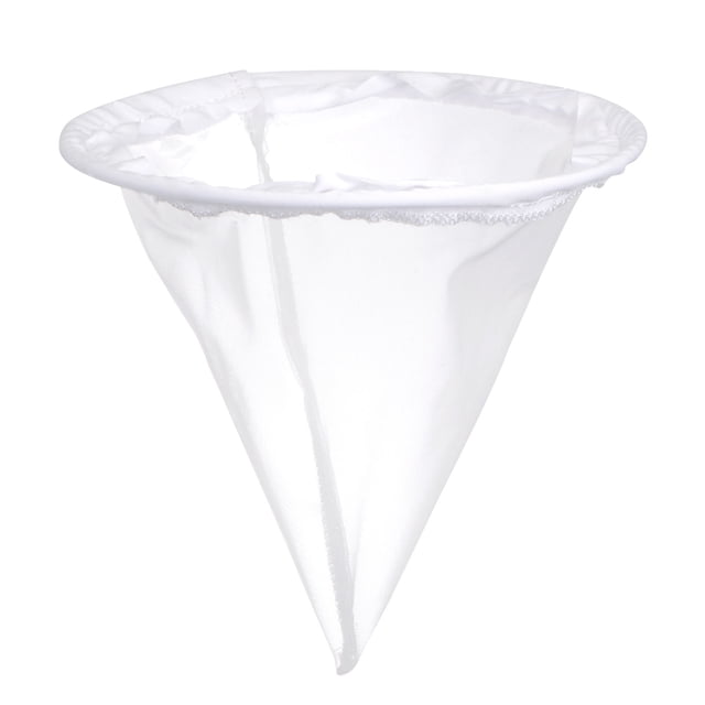 Bolsa de filtro de pintura de 60 mallas, colador de nylon en forma de cono de 7" de diámetro para filtrar pintura, gasolina, combustible, tinta