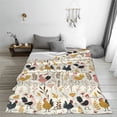 thumbnail image 5 of Sikiie Cartoon Chickens Ultra-Soft Micro flannel Blanket Luxury All Seasons Warm Blanket for Bedding Sofa and Travel (4 sizes)-60"x50", 5 of 7