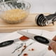 thumbnail image 5 of Juego de 9 cucharas medidoras magnéticas de acero inoxidable, apilables, de doble cara, para medir ingredientes secos y líquidos, 5 of 5