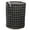 Black Checkered, variant on WEISIPU Canvas Laundry Basket Washing Dirty Clothes Toy Hamper Bin Storage Bag Folding
