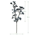 thumbnail image 2 of 3 Pcs Blue Artificial Berries 36cm Fake Blueberry Plastic Flowers with Stems for Wedding DIY Bridal Bouquet Home Kitchen Party Christmas Decoration, 2 of 3
