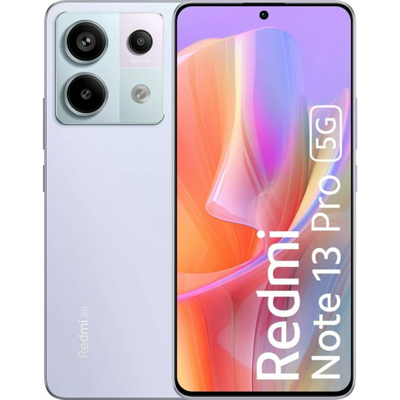 Teléfono inteligente Xiaomi Redmi Note 13 Pro 5G + 4G LTE 256 GB + 8 GB