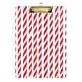 thumbnail image 6 of ALAZA Plastic Clipboard A4 Letter Size Decorative Clipboards for Students Women Men 9" x 12.5" Christmas Red Pattern, 6 of 6