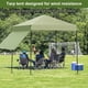 thumbnail image 2 of Yeshouse Carpa plegable de 1,8 x 1,8 m, portátil e impermeable, con panel lateral y bolsa de transporte, altura ajustable, ideal para fiestas, camping, eventos y playa, 2 of 8